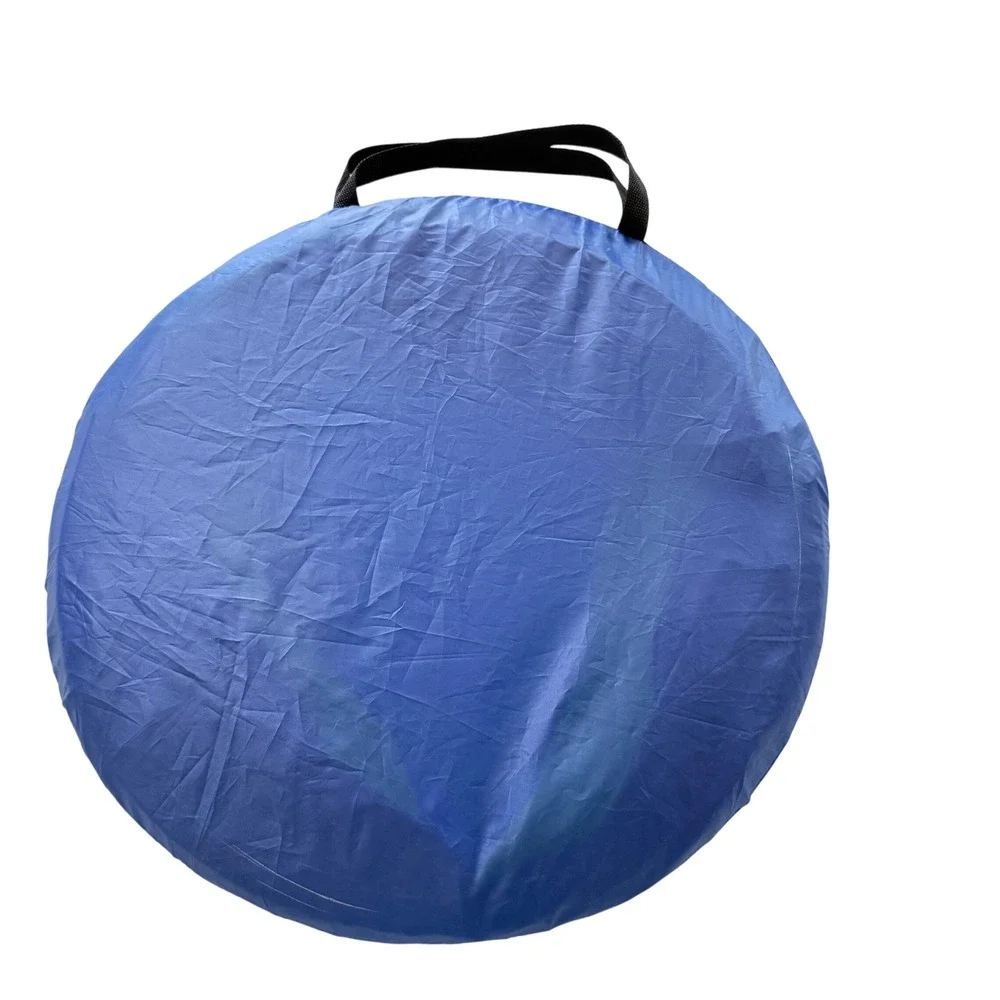 Play Tunnel Collapsible Pop-Up Blue Crawl Tube Kids Children Fun Activity 9ft